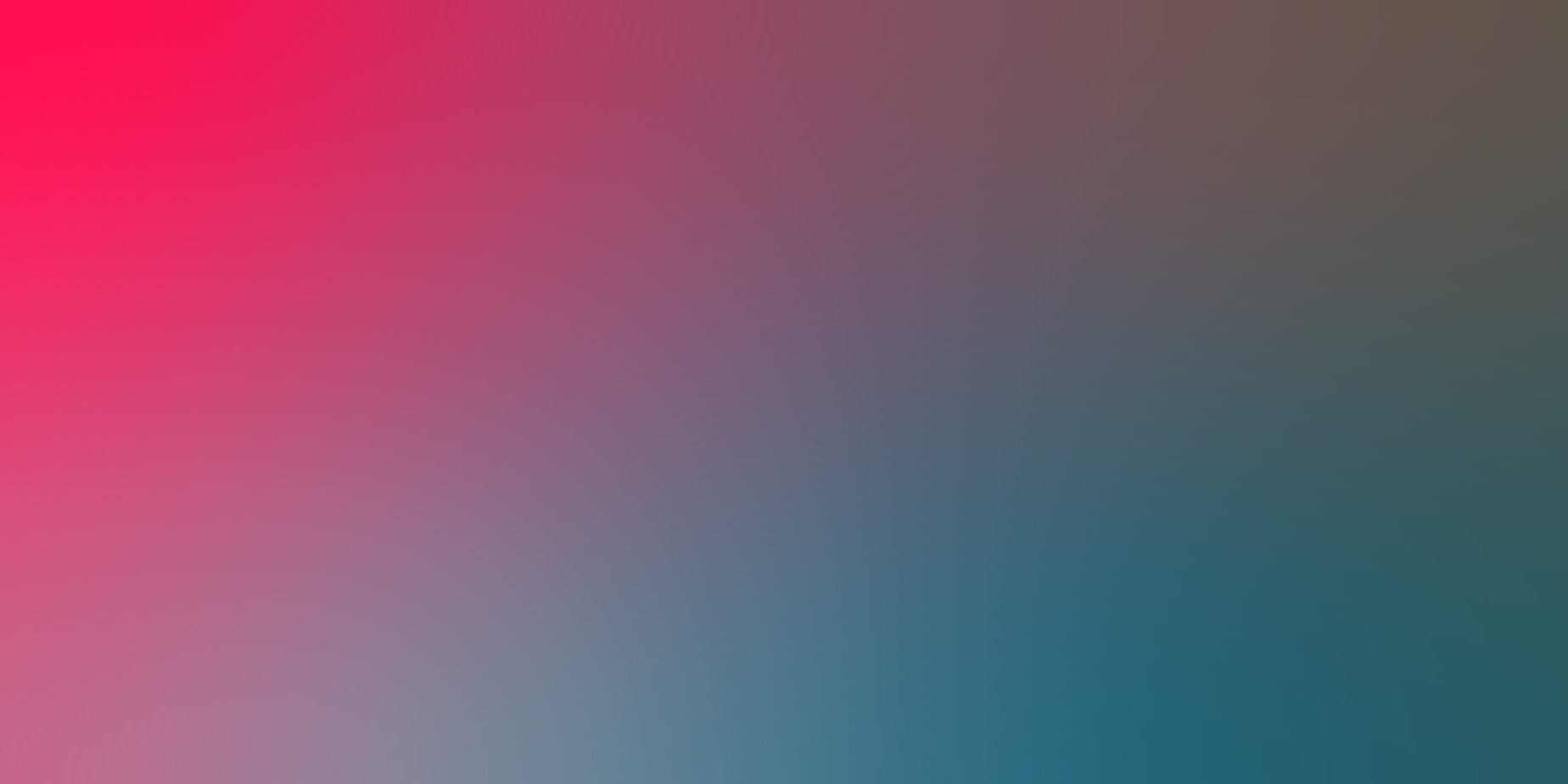 A gradient background blending from bright pink in the top left corner to teal blue in the bottom right, with hints of gray and subtle color transitions throughout.